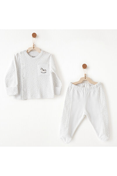 andywawa Ac26754 My Little World 2-Piece Set White