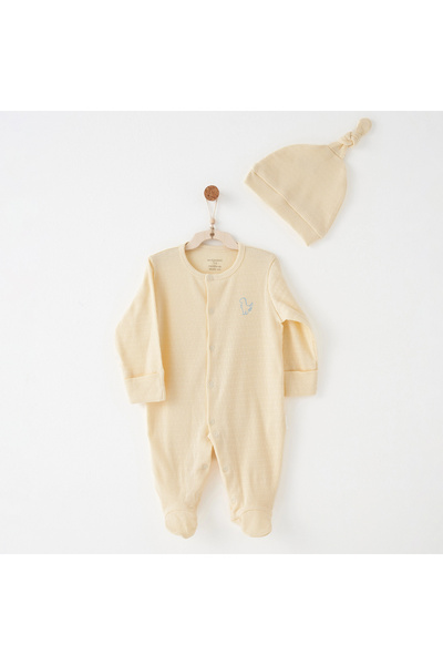 andywawa Baby Jumpsuit Set Romper Band Set Jacquard Special Modal