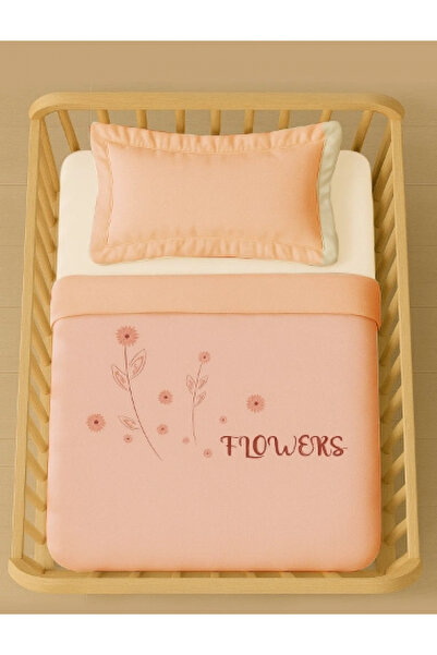 Bistyle هالو فلاورز طقم بنمط البيكيه 100x150 80118 وردي