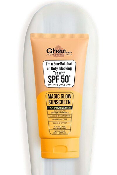 Ghar soaps Magic Glow SPF 50 Mineral Face Sunscreen