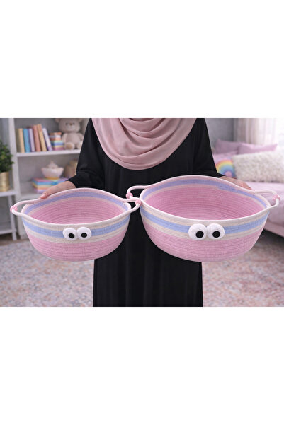 Generic Luxury children's storage basket set – cute design with adorable eyes...
