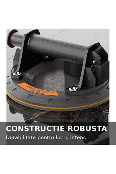 Bigstren Ventuză profesională pentru sticlă și gresie, pompă vacuum, 200 kg