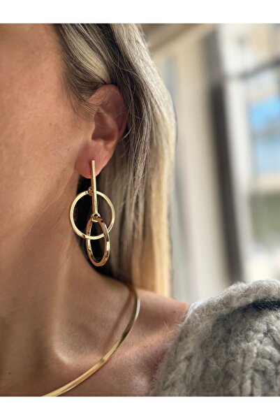 Rossetto Atelier Gold Disco Earrings