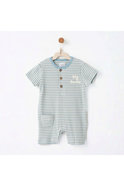 andywawa بدلة من الخيزران المخططة باللون النعناعي Ac26671