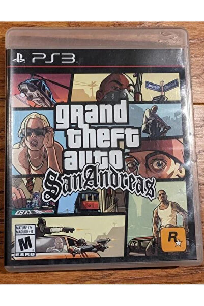 Ubisoft ps3 gta san andreas grand theft auto sanandreas
