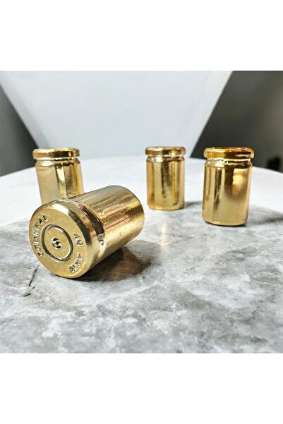 motogrip Sibop Kapağı Sarı Altın Gold Rengi Krom Kaplama Plastik 4 adet