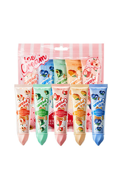 SADOER Ice Cream Scent Hand Cream Set by Sadoer, 5 Pieces 30g