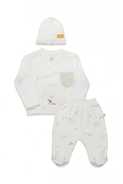 Bistyle طقم بدلة من 3 قطع سفاري فوروير 13128 أخضر