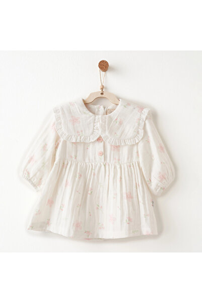 andywawa Ac26622 Lovely Day Elbise Ekru