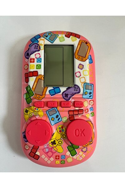 mavi su dünyası Büyük Tetris Pembe Ağırlıklı Ateri 13x8 Cm