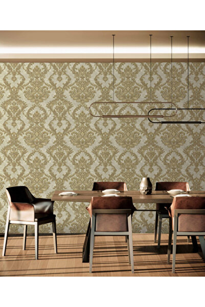 Adawall Ancient Petal Design Wallpaper Zengin Damask Desen | ROCOCO 1303-1/15...