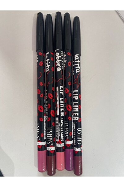 Ushas Set of 5 lip pencils
