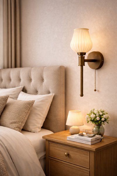 Limon 3D Desing Lale Wall Sconce Pinterest E27 Modern Sconce with Chain Switch Living Room Hallway Lighting - Electric
