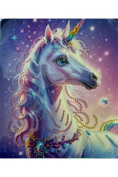 Hobiline 5D Πίνακας Μωσαϊκού Ταπετσαρίας με Χάντρες που Κολλάνε 21*25 εκ. UNI...