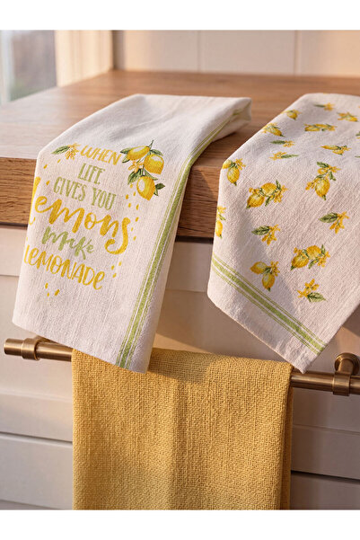 LC Waikiki Shining Selections from Shining Store Printed Tea Towels 3-Pack 40...