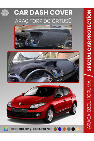 e-biz رينو ميجان 3 مع شاشة كبيرة ونظام ملاحة (2008-2015) غطاء صندوق التروس ال...