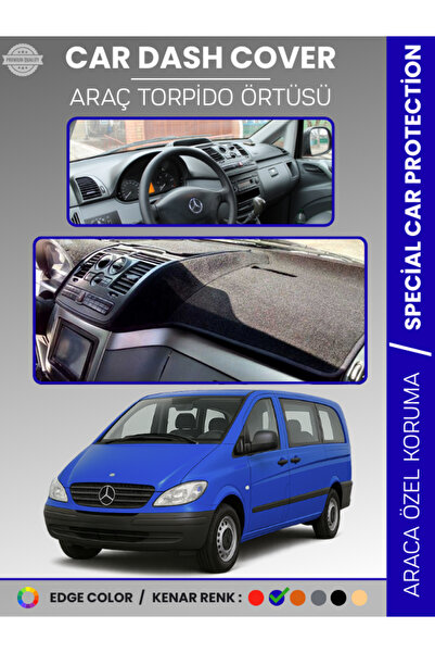 e-biz غطاء توربيدو لسيارة مرسيدس فيتو / فيانو W639 2003-2014، جودة ممتازة، حم...