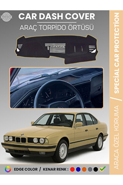 e-biz غطاء لوحة التوربيدو لسيارة BMW E34 5 SERIES بدون وسائد هوائية (1988-199...