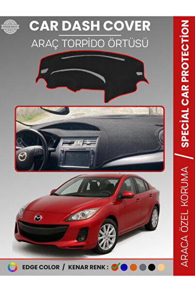 e-biz غطاء لوحة التحكم لمازدا 3 (2009-2013) سجاد سي آي سي آر حماية لوحة التحك...