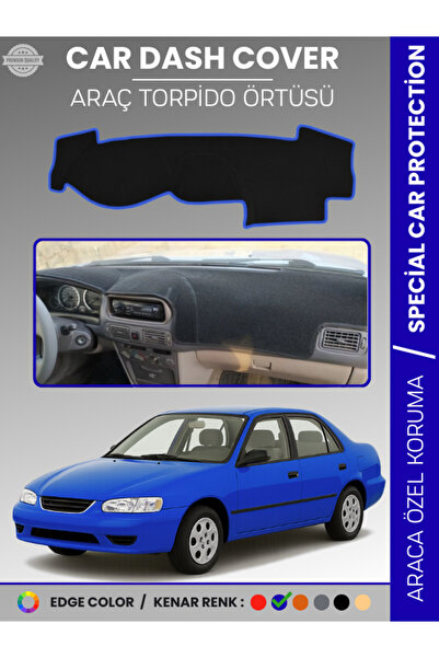 e-biz غطاء لوحة القيادة الأمامية لسيارة تويوتا كورولا E110 (1998-2002) مخصص ل...