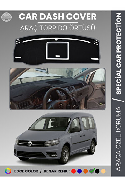 e-biz غطاء صندوق السيارة فولكس فاجن كادي (2015-2021) لحماية الصدر الأمامي، حم...