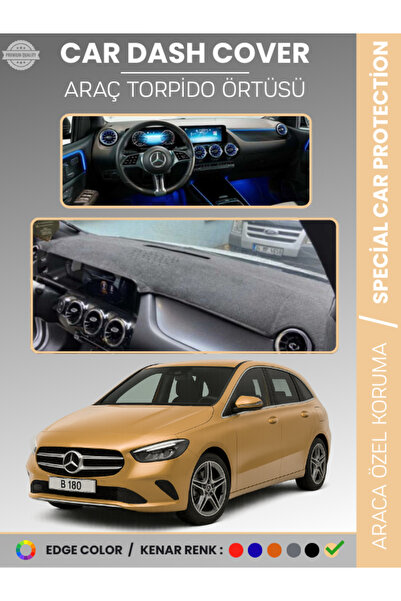 e-biz غطاء لوحة القيادة لسيارة مرسيدس B-CLASS W247 (2019-2023) عالي الجودة لح...