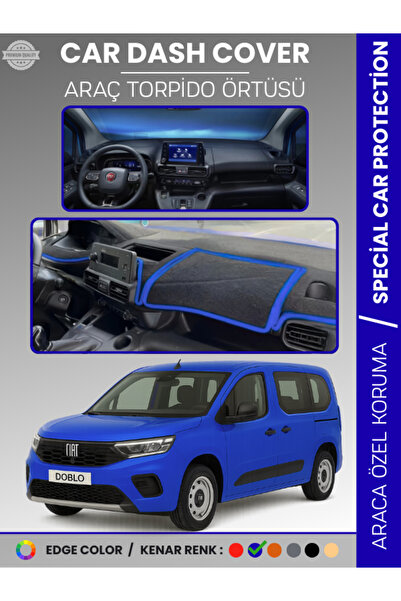 e-biz غطاء صندوق السيارة الأمامي لسيارة فيات دوبلو (2023+) يمنع التصدع ويوفر ...