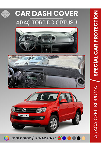 e-biz غطاء لوحة التحكم VOLKSWAGEN AMAROK (2009-2016) سجاد سي سي، حماية لوحة ا...