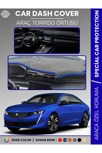 e-biz غطاء صندوق السيارة الأمامي لسيارة بيجو 508 (2018-2024) لحماية الصندوق ا...