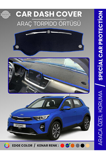 e-biz غطاء لوحة التروس الأمامية لسيارة كيا ستونيك (2017-2021) H سجاد حماية لو...