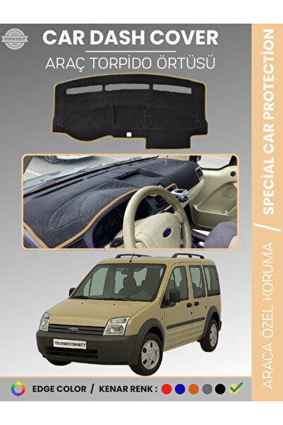 e-biz غطاء لوحة القيادة لسيارة فورد تورنيو كونكت (2002-2008) يحمي لوحة القياد...