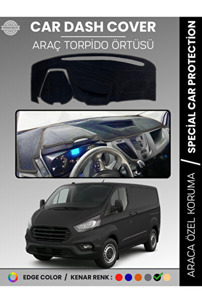 e-biz غطاء صندوق السيارة فورد ترانزيت كاستم (2012-2020) لحماية الصدر الأمامي،...