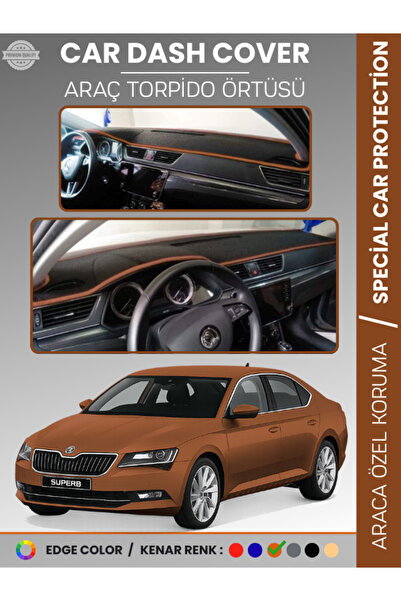 e-biz غطاء صندوق التروس الأمامي لسيارة SKODA SUPER B (2015-2020) سجاد حماية ك...