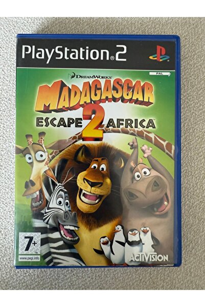 Ubisoft Ps2 madagascar 2 orjinal oyun