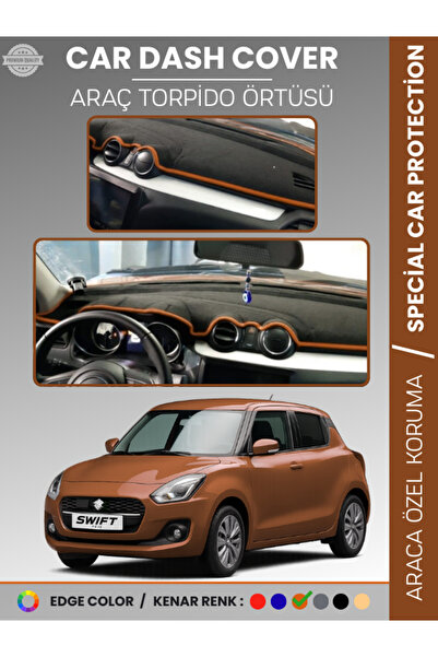 e-biz Suzuki Swi̇ft (2017-2020) Dashboard Cover Front Chest H Rug Dashboard P...