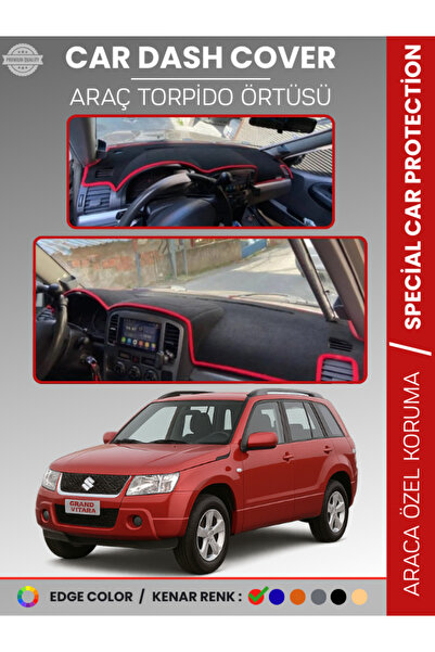 e-biz غطاء صندوق السيارة الأمامي لسوزوكي جراند فيتارا (2004-2006) - حماية كام...