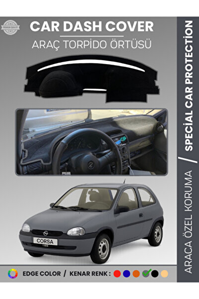 e-biz غطاء صندوق السيارة الأمامي لسيارة أوبل كورسا بي (1993-2000) سجاد حماية ...