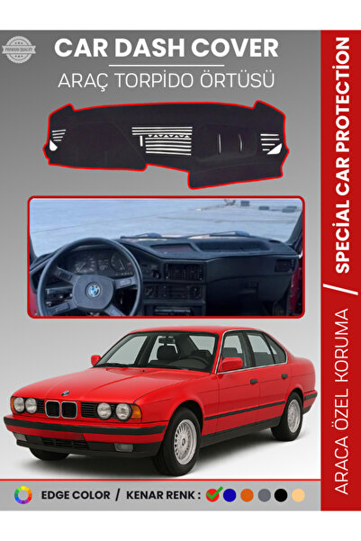 e-biz غطاء لوحة التوربيدو لسيارة BMW E34 5 SERIES (1988-1996) يحمي لوحة التور...