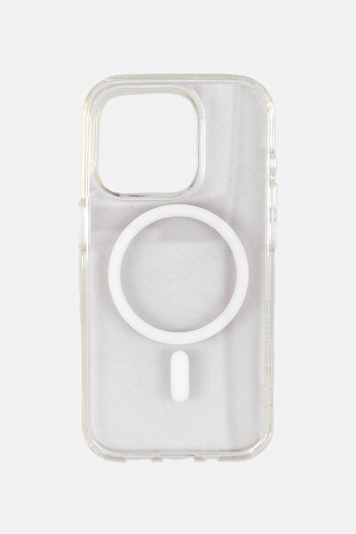 baykron iPhone 15 Pro Premium Slim Mag Case, Transparent