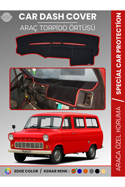 e-biz Fordtransi̇t Mk1 (1965-1978) Dashboard Cover Dashboard Protection Perfe...