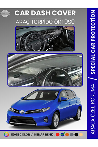 e-biz Toyota Auris (2012-2019) Dashboard Cover Front Chest H Rug Dashboard Pr...