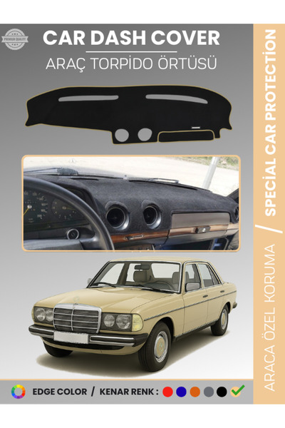 e-biz غطاء توربيدو لسيارة مرسيدس E SERIES W123 (1976-1985) عالي الجودة لحماية...