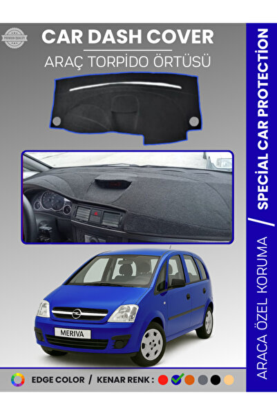 e-biz غطاء لوحة التحكم الأمامية لسيارة أوبل ميريفا أ (2003-2010) مع حماية كام...