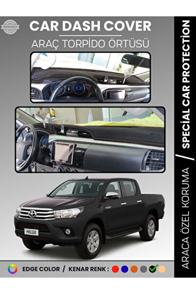 e-biz غطاء صندوق السيارة الأمامي لتويوتا هايلكس ريفو (2015-2020) مخصص للسيارة...