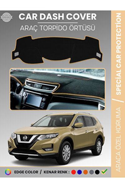 e-biz غطاء لوحة التحكم لسيارة نيسان إكس-تريل T32 (2014-2021) مخصص للمركبة يمن...