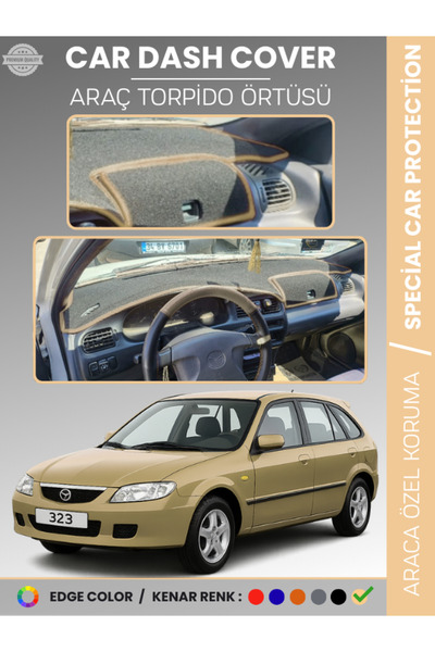 e-biz غطاء لوحة التروس لسيارة مازدا 323 BJ هاتشباك (1998-2003) - غطاء حماية ل...