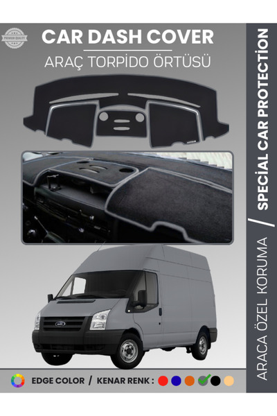 e-biz غطاء حماية لوحة التروس لسيارة فورد ترانزيت (2013-2018) - متوافق تمامًا ...