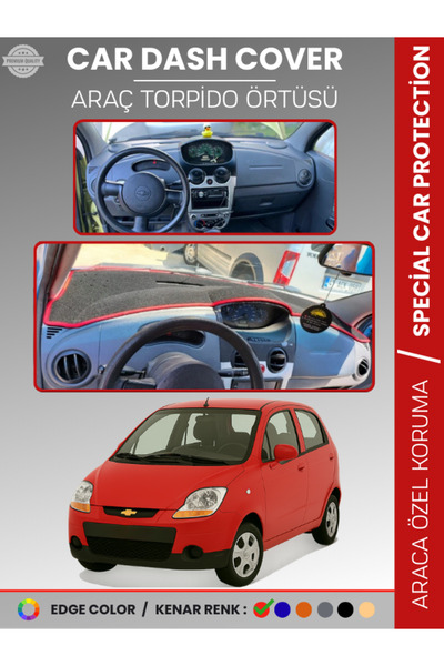 e-biz غطاء صندوق السيارة الأمامي لسيارة شيفروليه سبارك (2009-2015) لحماية الص...