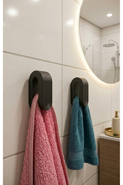 Sue Design 2’li Yapışkanlı Havlu Askısı – Delmeden Montaj Güçlü Tutucu Banyo ...