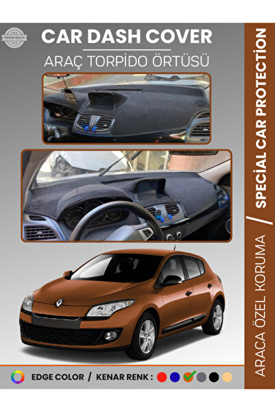 e-biz رينو ميجان 3 مع شاشة كبيرة ونظام ملاحة (2008-2015) غطاء صندوق التروس ال...